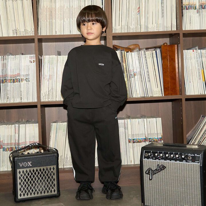 [MNCM] [Coordinatable Setup] [Kaiteki Tenjiku] Oversized Silhouette Side Line Pants,Dark brown, medium image number 28