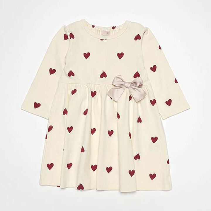 Cut One-Piece Dress,Red, medium image number 12