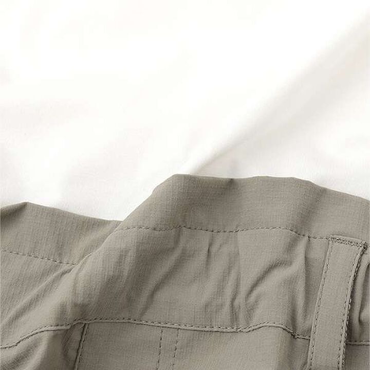 [Functional Material] Docking Cargo One-Piece Dress,Khaki, medium image number 15