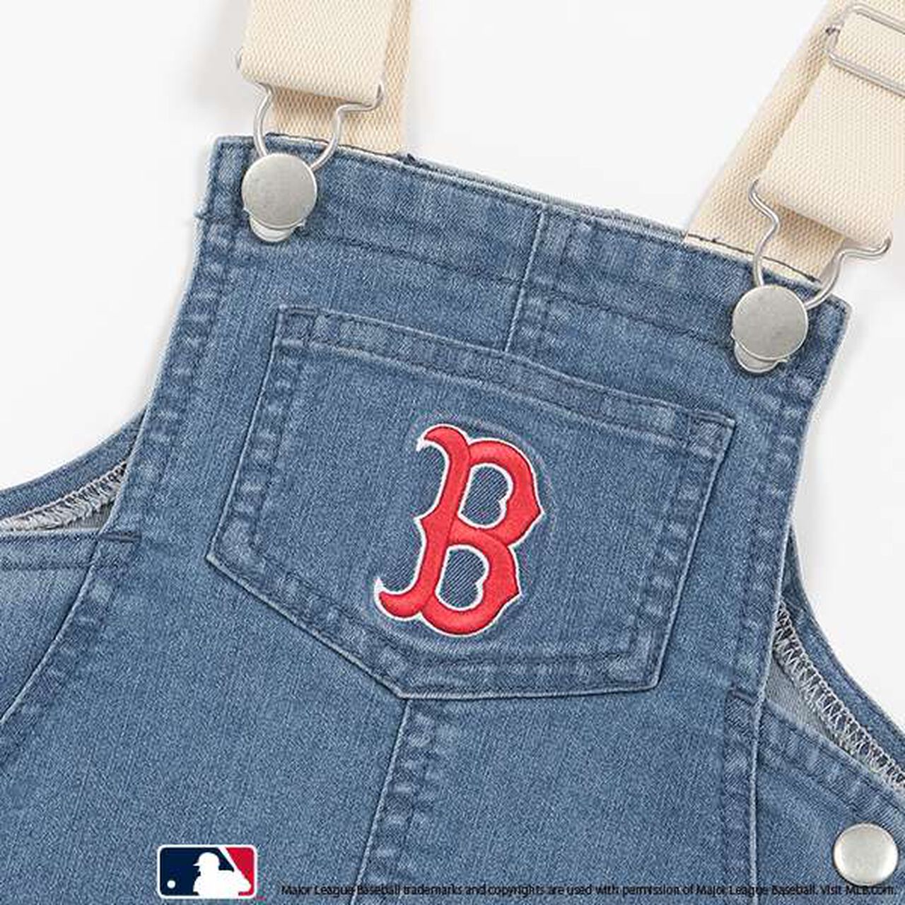MLB Kids' Overall Skirt,Off white, large image number 14