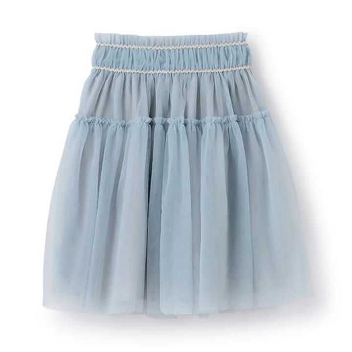 [Halloween] Gathered Tulle Skirt,Ivory, medium image number 2