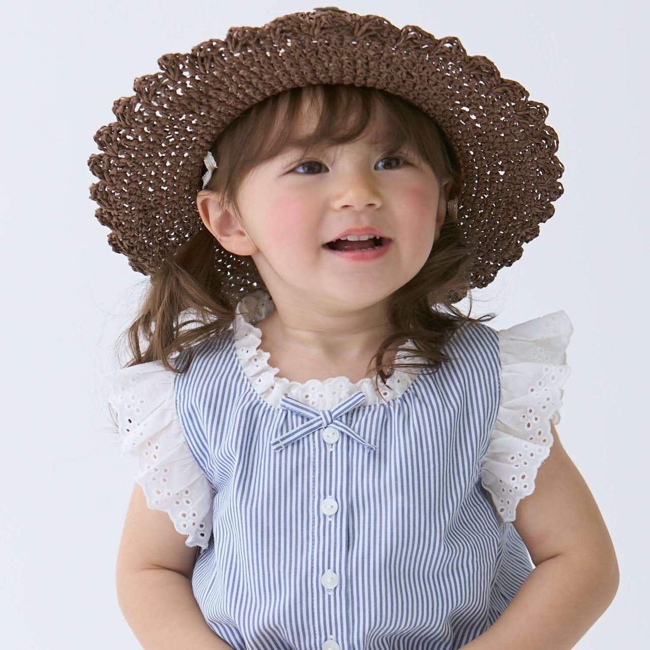 Link Flower Paper Hat,Light beige, large image number 2