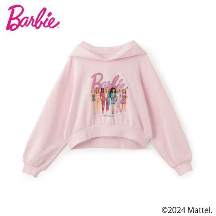 Barbie / Black Cropped Parka,Black, medium image number 2