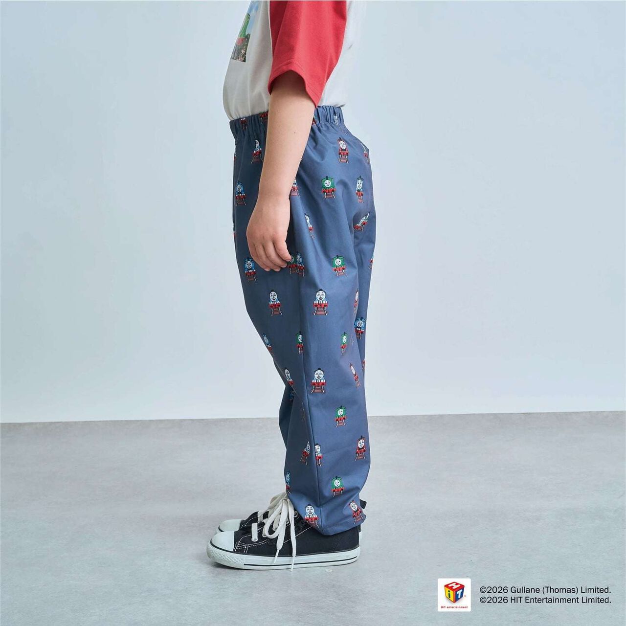 Thomas the Tank Engine All-Over Pattern Pants,Beige, large image number 15