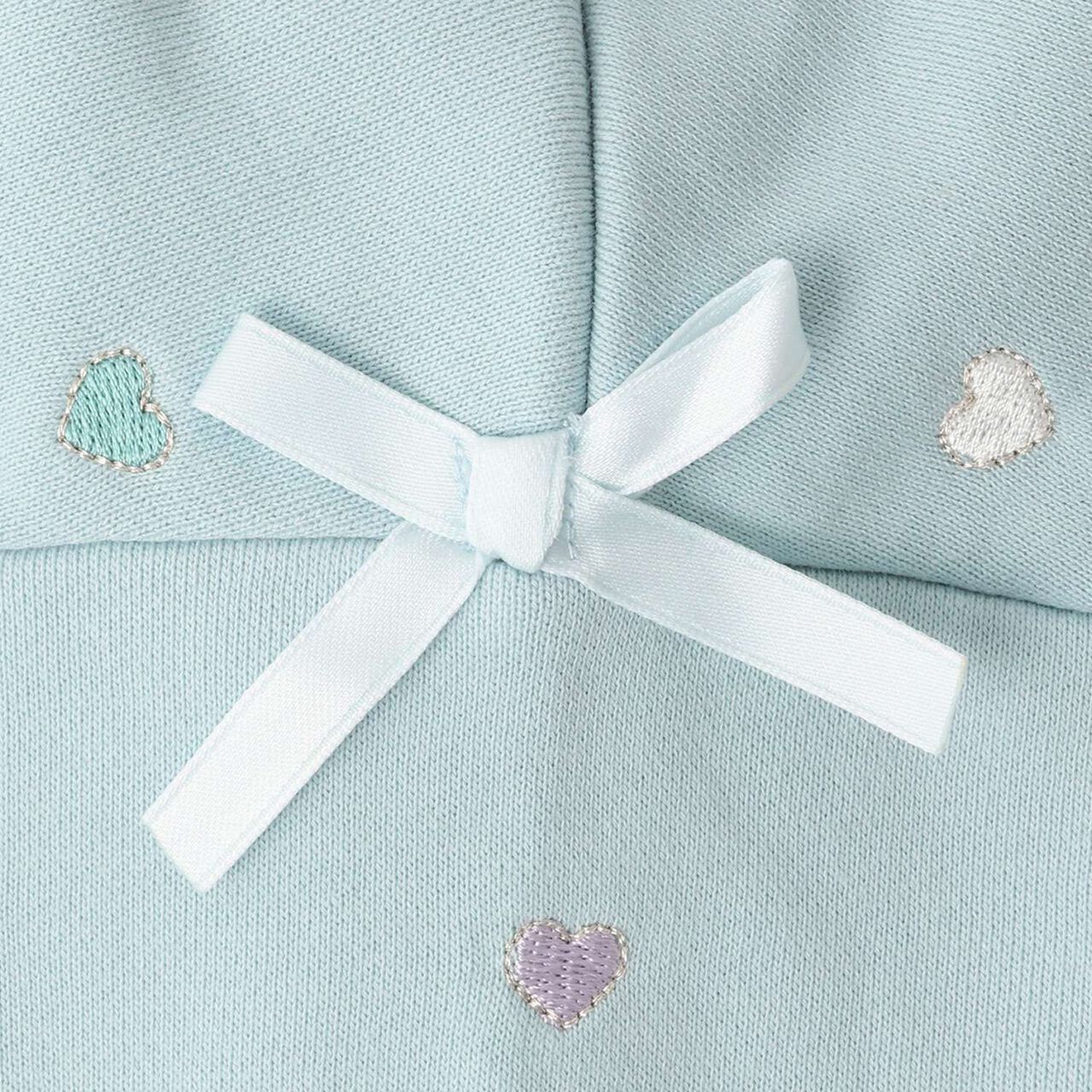 [Restock] Petit Heart Embroidery Docking Dress,Off white, large image number 5