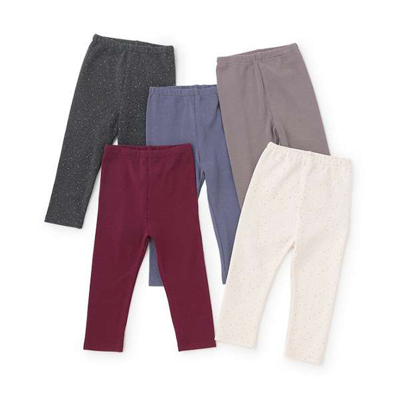 Fluffy and Warm Leggings,Red, large image number 7