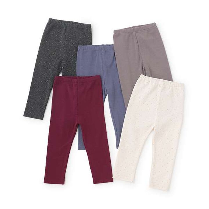 Fluffy and Warm Leggings,Red, medium image number 7