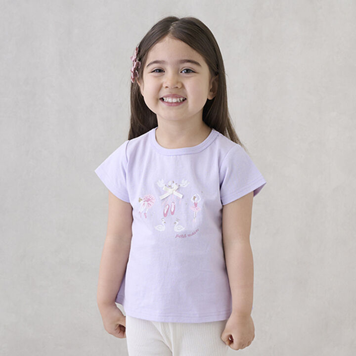 [Affordable] Girls Short-Sleeve T-Shirt,Emerald green, medium image number 40