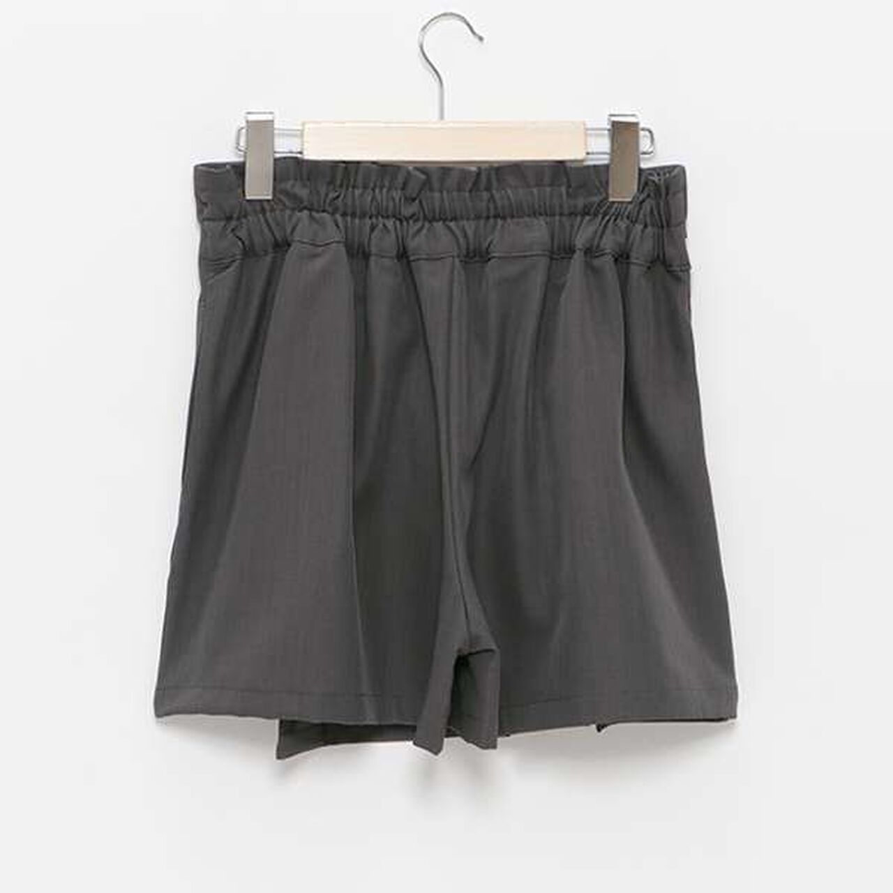 [DHOLIC] Wrap Pleated Skirt-Pants,Gray, large image number 1