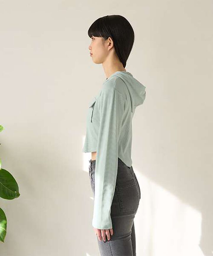 Color Block Compact Parka,Mint, medium image number 11