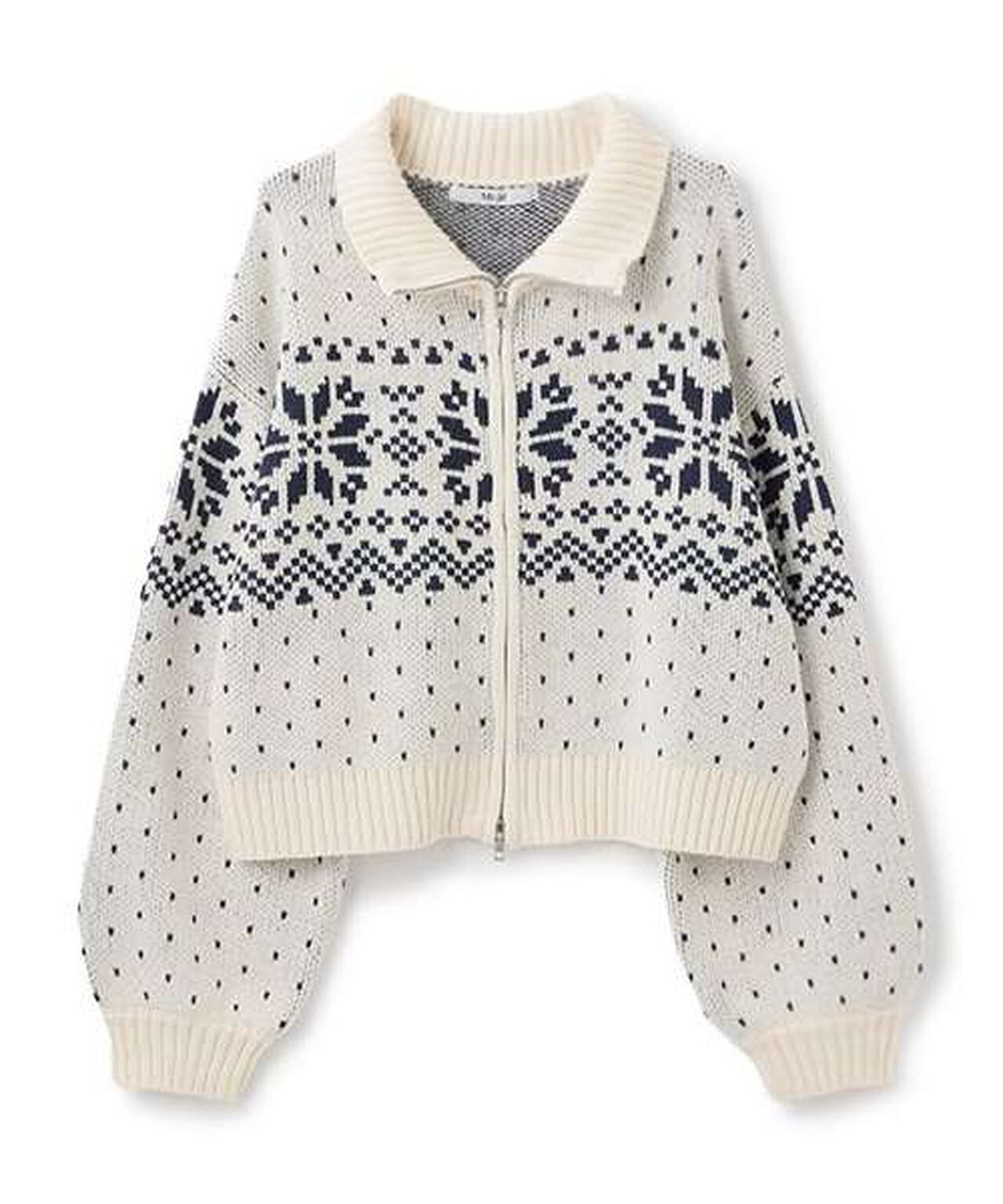 Nordic Zip Knitwear,Black, large image number 20