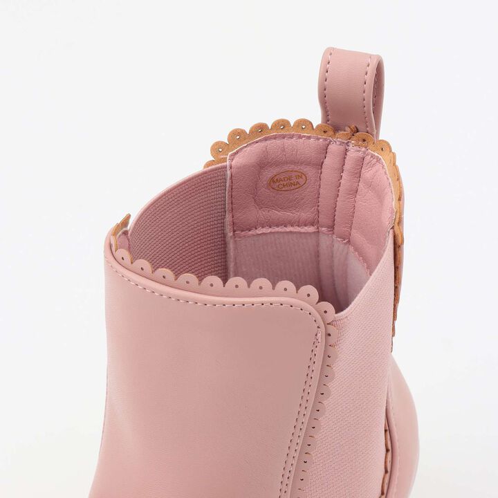 Ribbon Side Gore Boots,Black, medium image number 2