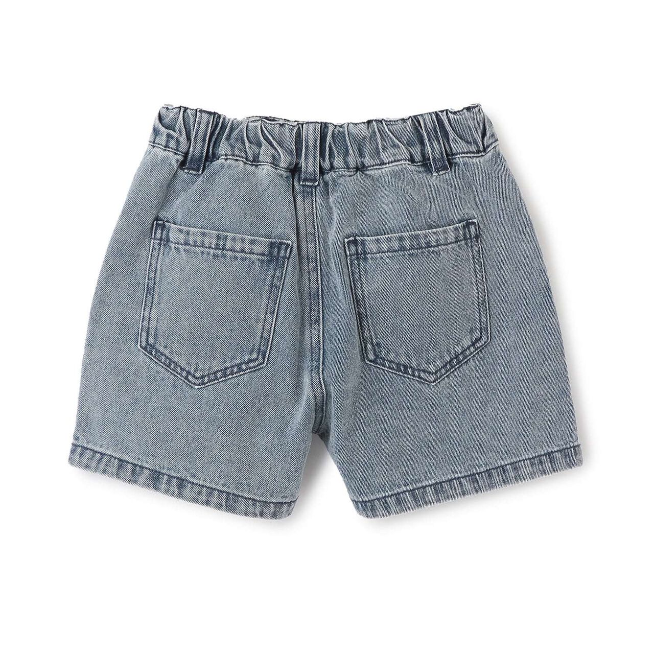 [Sanrio Characters] Denim Shorts,Black, large image number 16