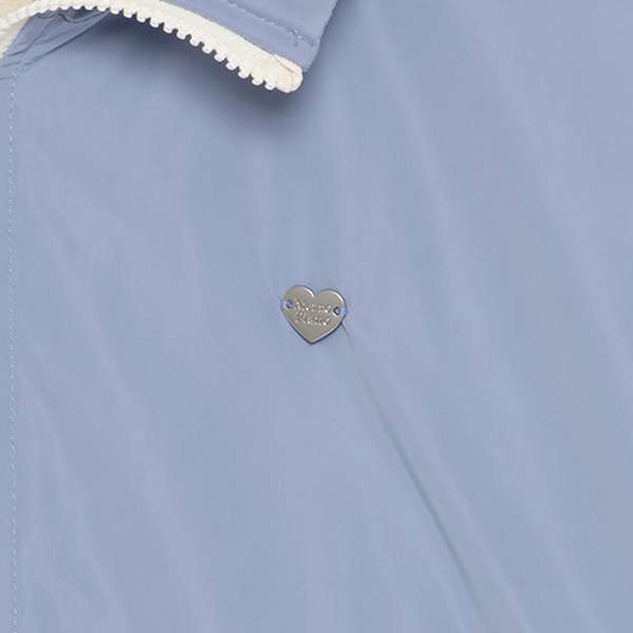 Water-Repellent Fleece-Lined Warm Color Block Track Jacket,Light beige, large image number 5