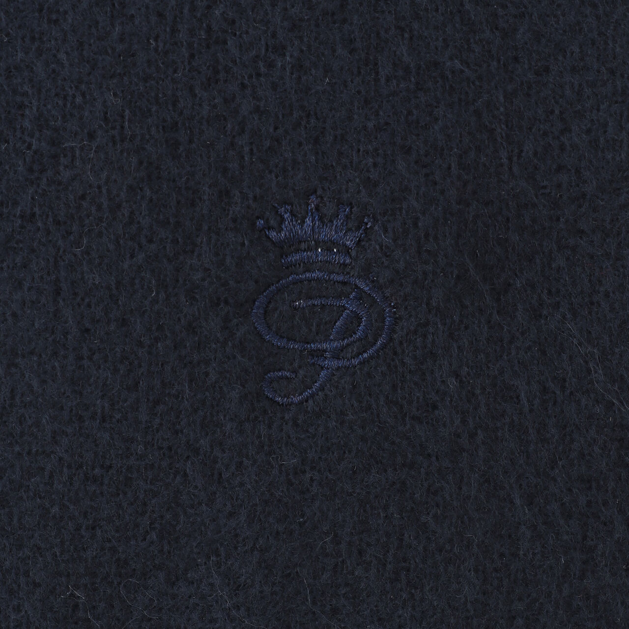 [Anti-Static Finish] Cashmere Touch Checkered Scarf,Navy, large image number 6