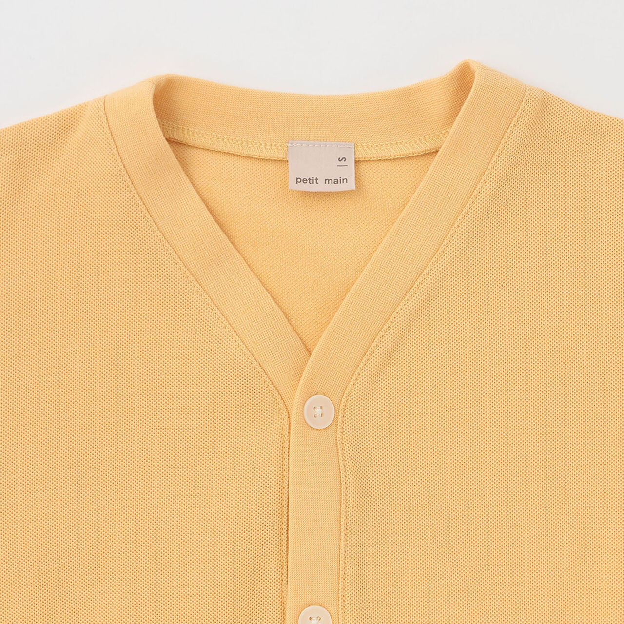 [Pollution-Resistant] Cut Cardigan,Yellow, large image number 8