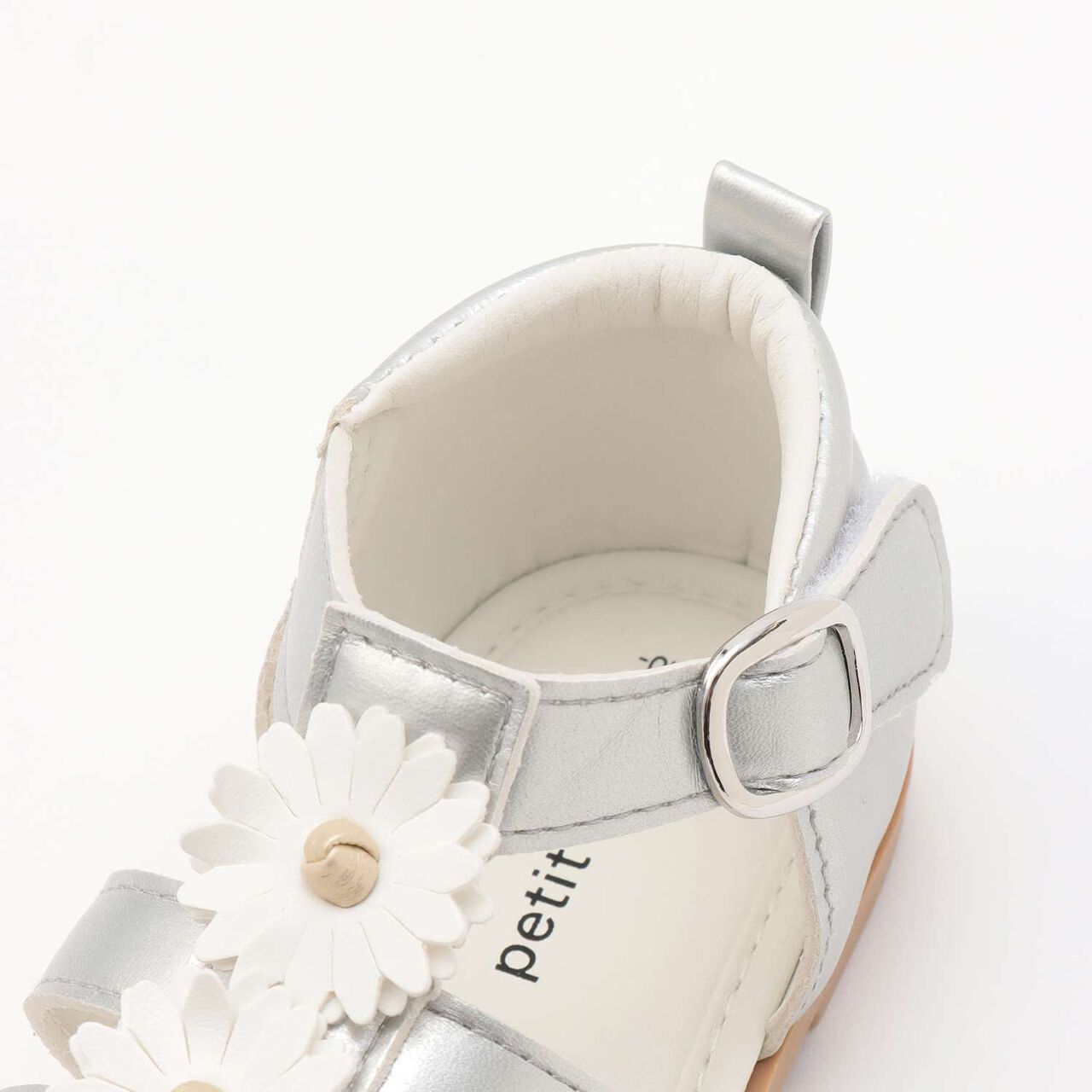 Flower Sandals,Silver, large image number 2