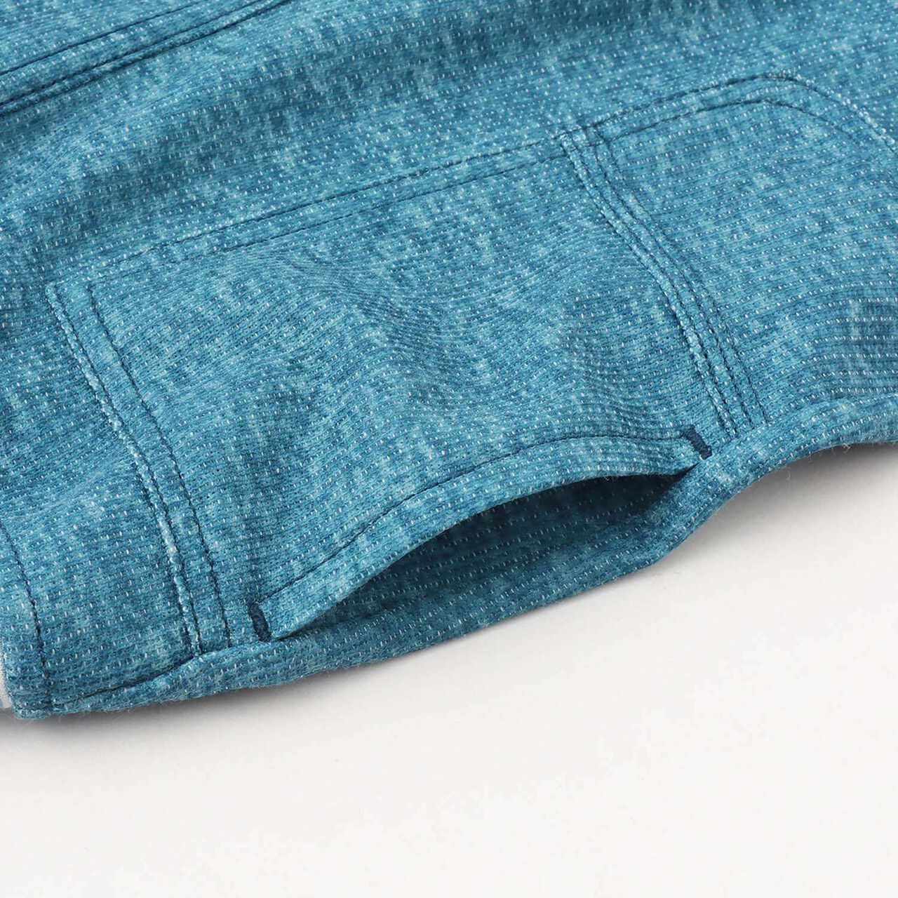 Dry Mesh Denim Print Pants,Blue, large image number 3