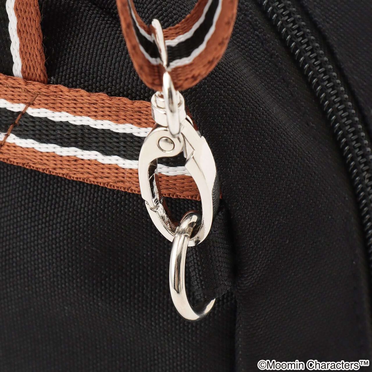 [MOOMIN] Stinky Backpack Small Shoulder Bag,Black, large image number 5