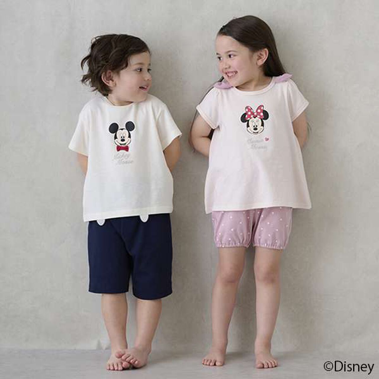 [Disney] Mickey Pajamas,Off white, large image number 1