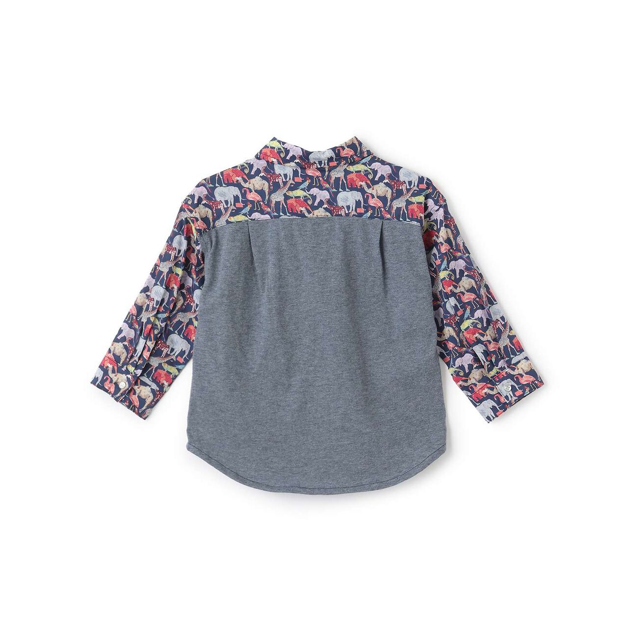 Q for the Zoo Wide Shirt,Navy, large image number 1