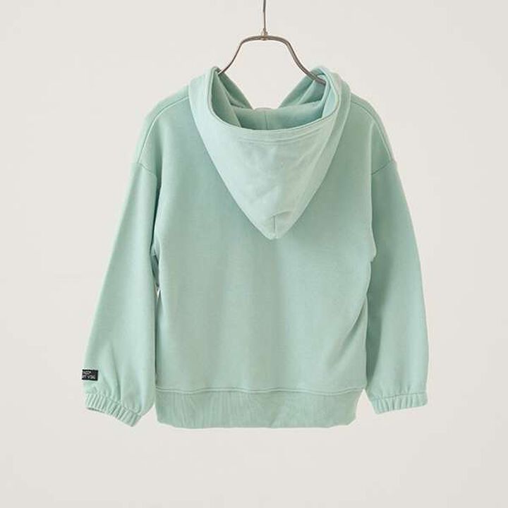 [Versatile Item] Drop Simple Zip Parka,Sax blue, medium image number 12