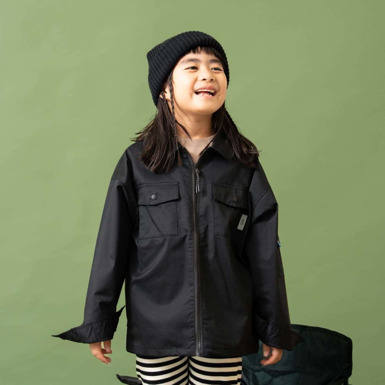 [Penfield] Kids W Pocket Shirt Jacket,Blue gray, large image number 2