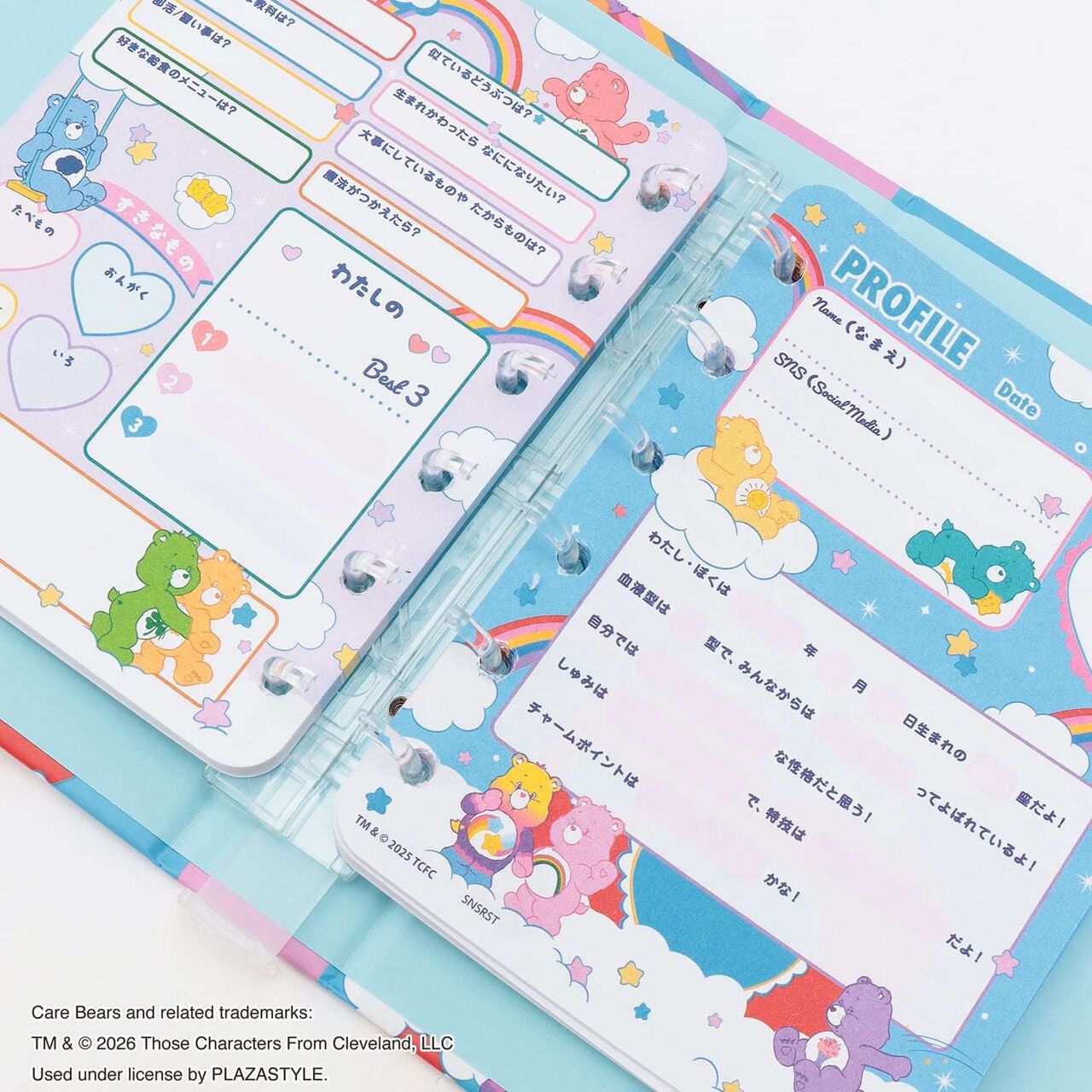 Care Bears Profile Book,Pink, large image number 6