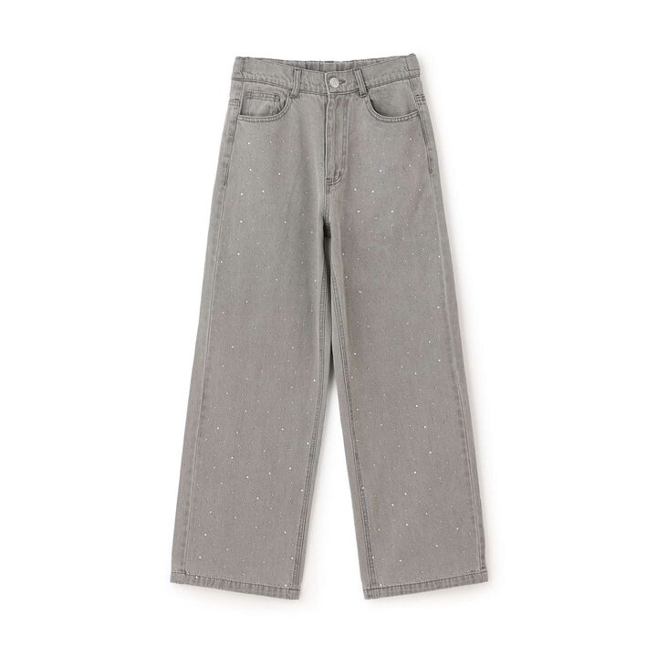 Stylish Stone Denim Pants,Blue, medium image number 14