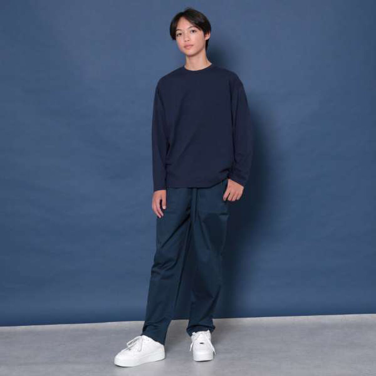 Curious George Heart Appliqué Long-Sleeve T-Shirt,White, large image number 15