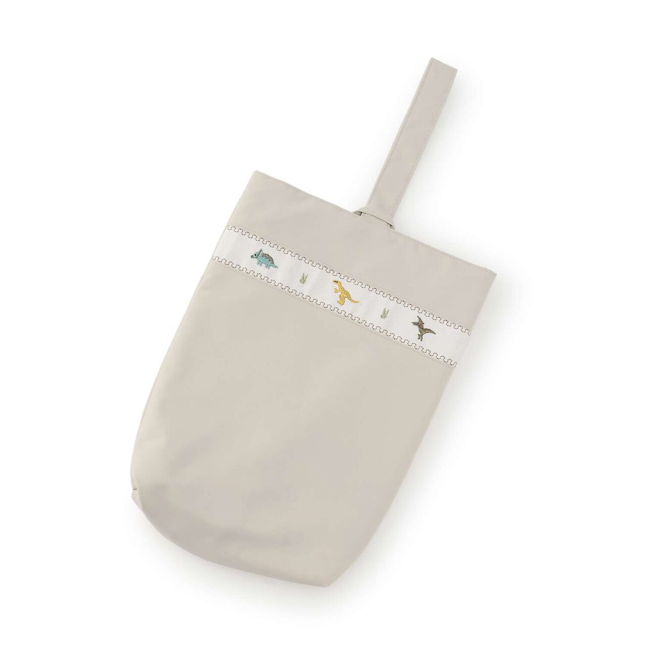 [Preschool & School Goods] Boys' Embroidered Shoe Bag,Light beige, large image number 0