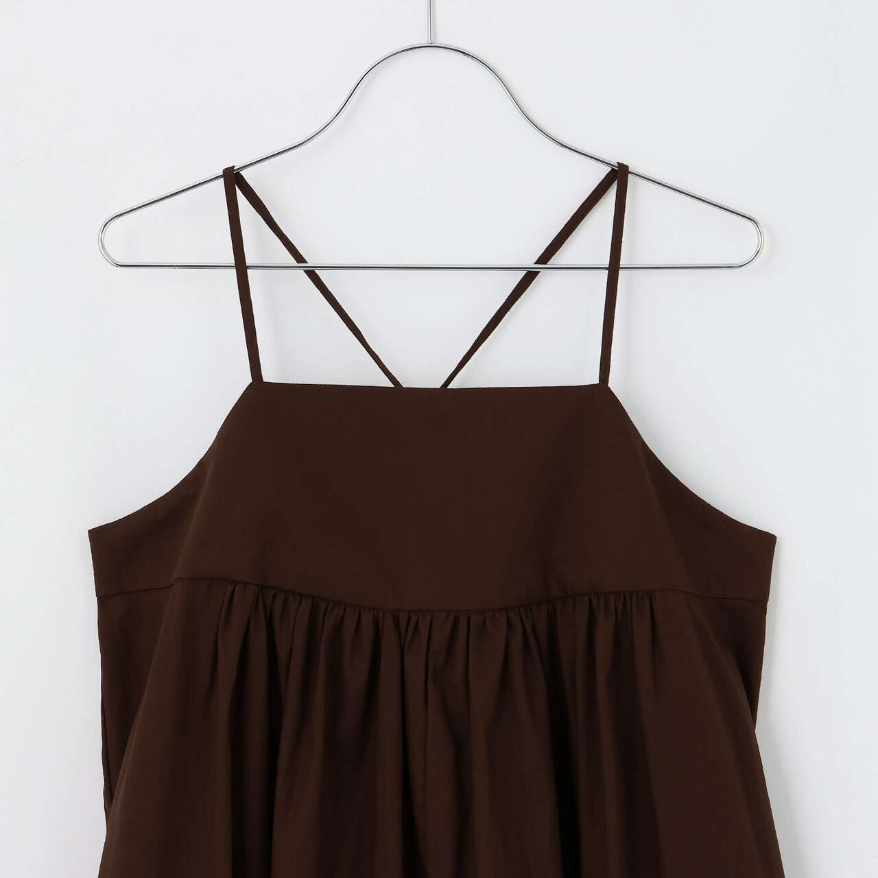 Camisole Dress,Brown, large image number 9