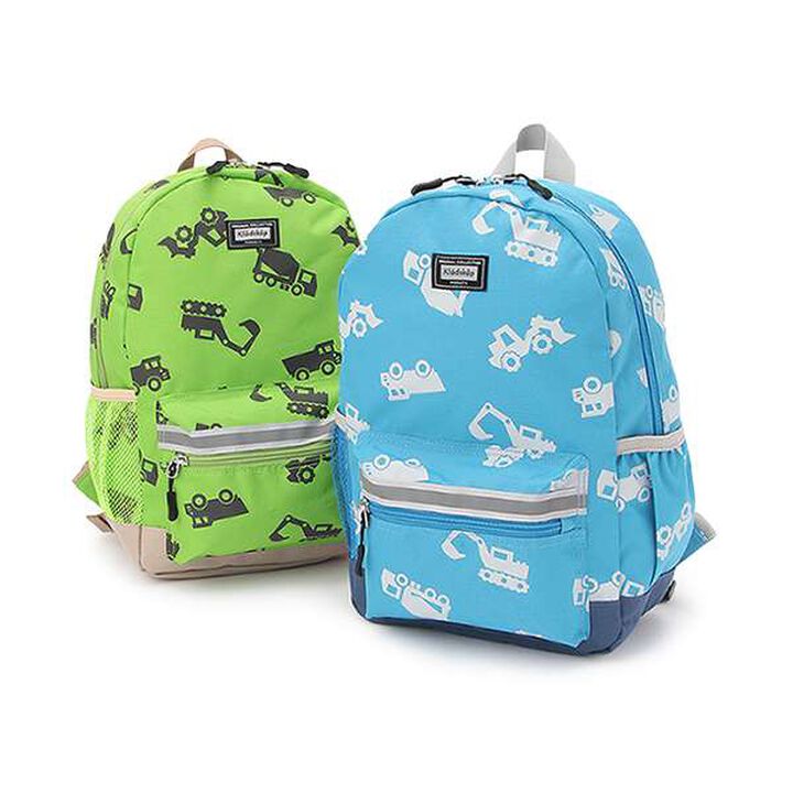 All-Over Pattern Work Vehicle Backpack,Sax blue, medium image number 4