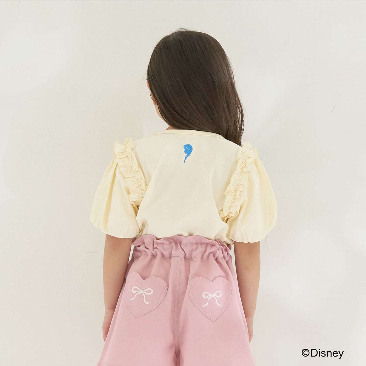 [Disney Frozen] 100% Cotton Sherbet Jersey Puff Sleeve T-Shirt [Kids Girls] UV Cool Touch Shape-Retaining,Lavender, large image number 15