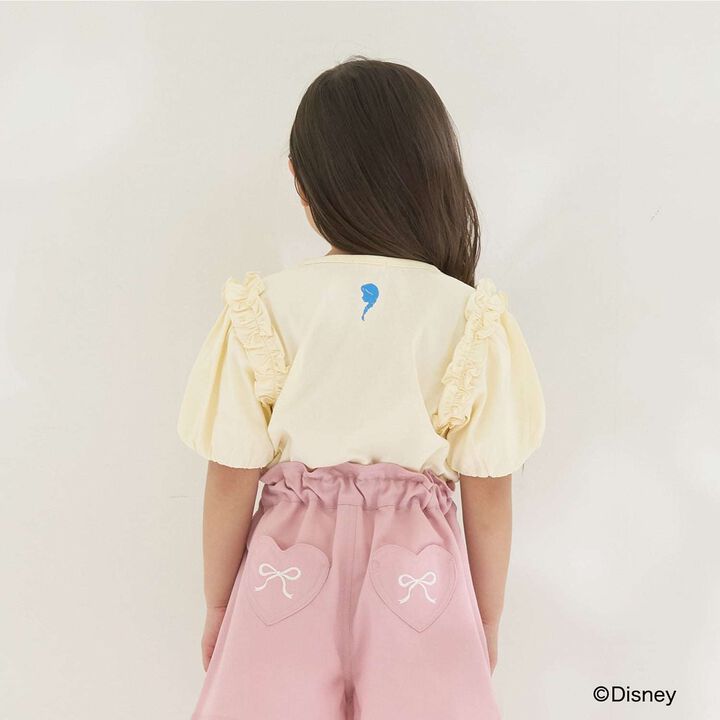 [Disney Frozen] 100% Cotton Sherbet Jersey Puff Sleeve T-Shirt [Kids Girls] UV Cool Touch Shape-Retaining,Lavender, medium image number 15