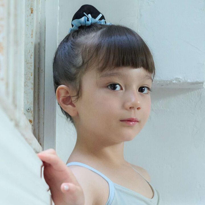 Ballet Petit Ribbon Bun Net,Light pink, medium image number 2