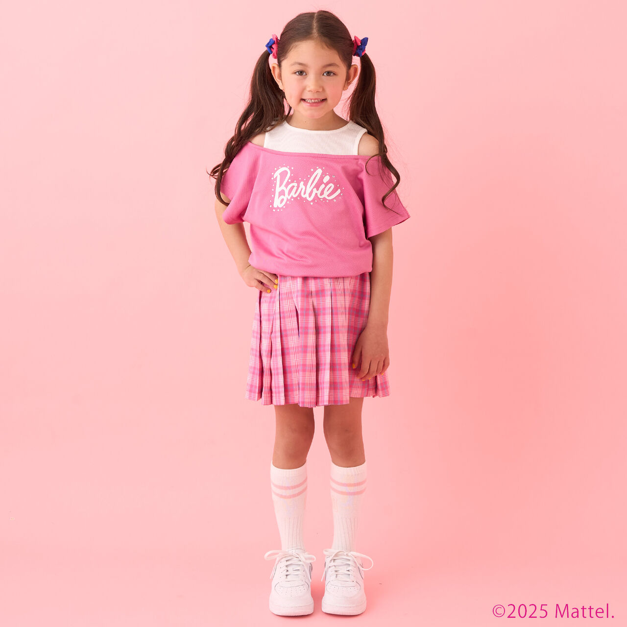 [Stain-resistant and Water-repellent] Layered Look T-Shirt [Barbie],Sax blue, large image number 18