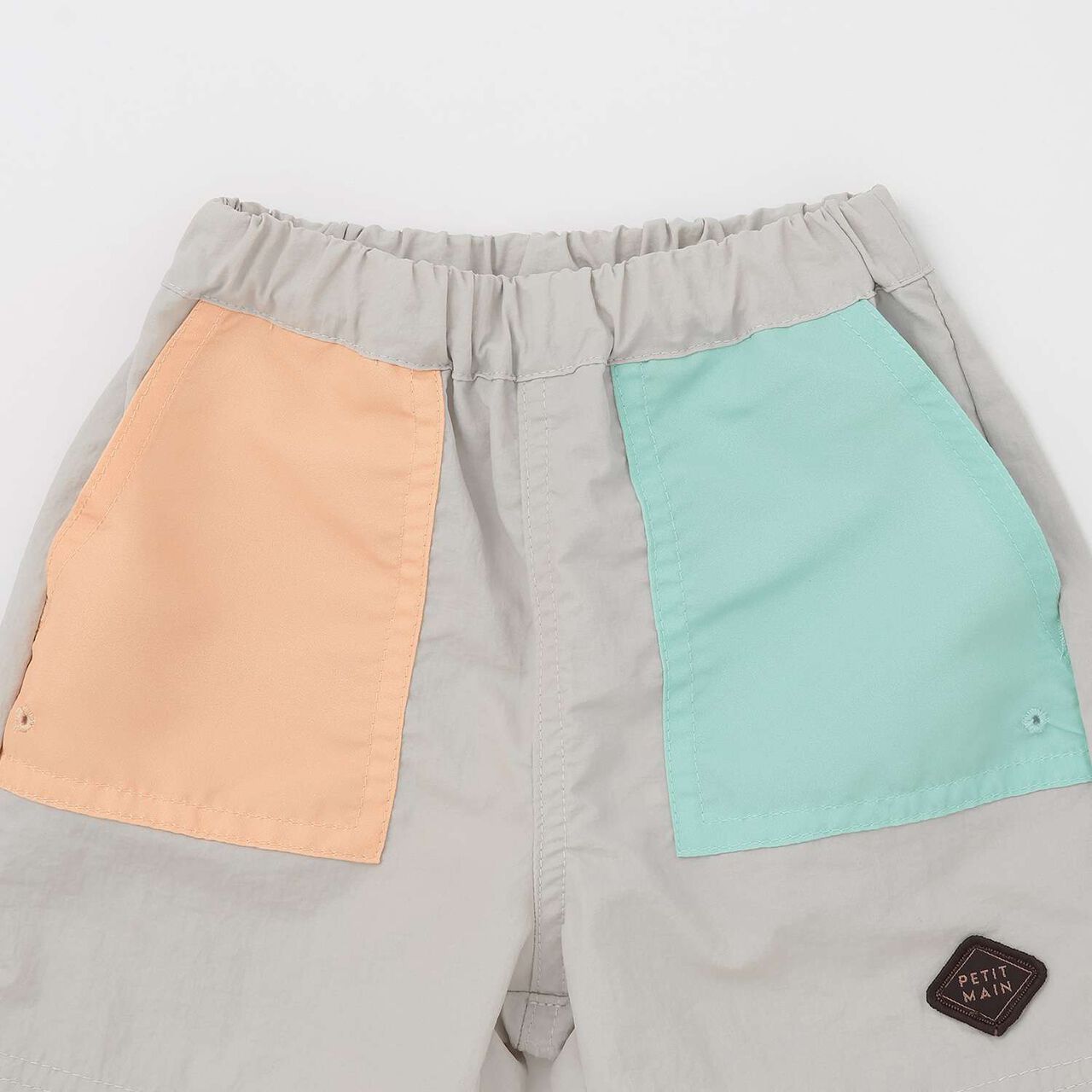 [Nylon] Land and Water Use Half-Length Shorts,Striped, large image number 7