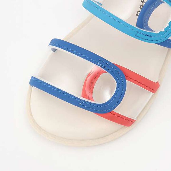 [Web Exclusive] Color-Blocked Clear Sandals,Black, medium image number 6