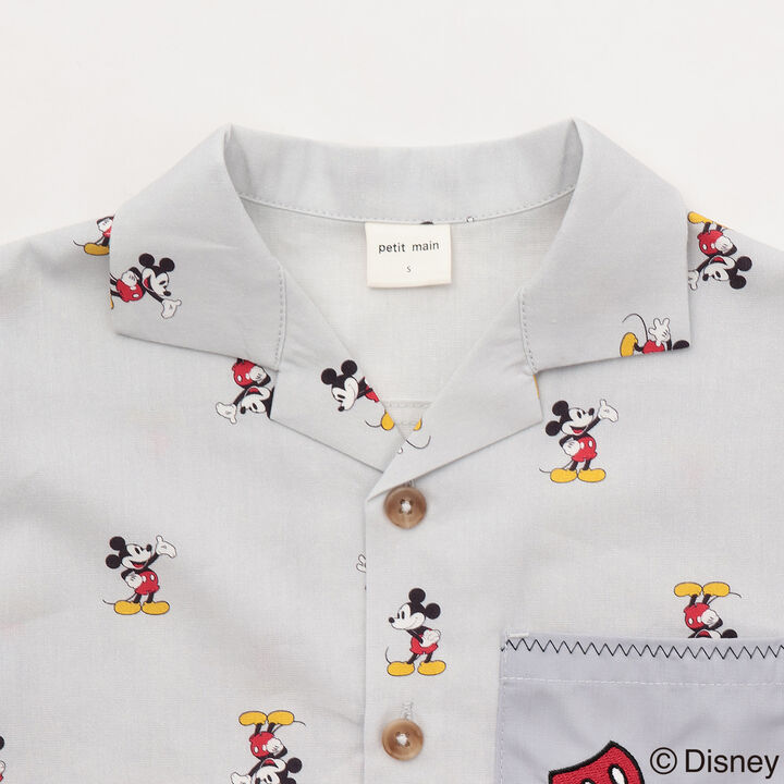 [Disney] 開領短袖襯衫,土耳其藍, medium image number 9