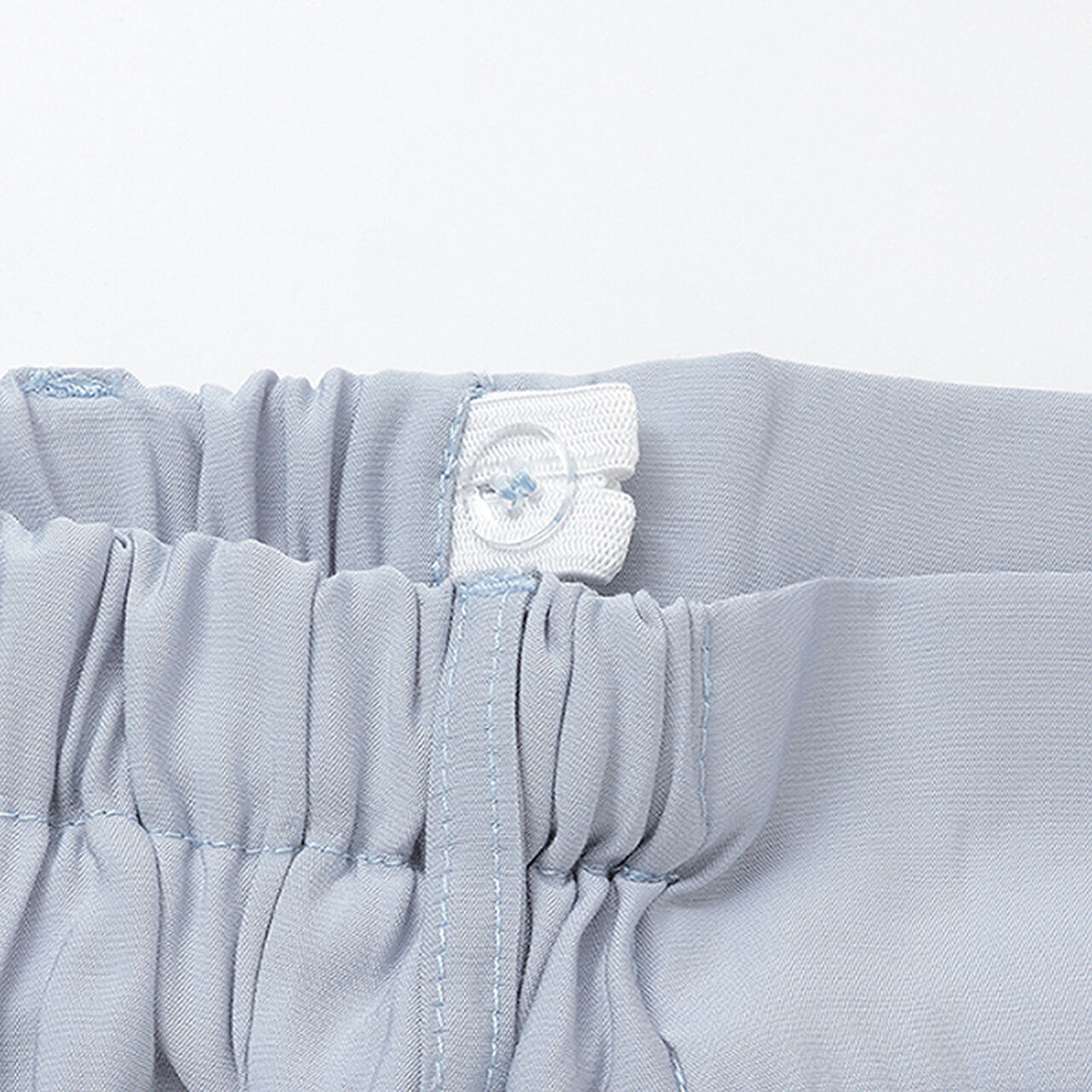 Sheer Shirt Jacket Set,Sax blue, large image number 7