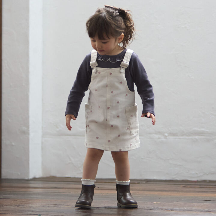 Embroidered Salopette Skirt,, medium