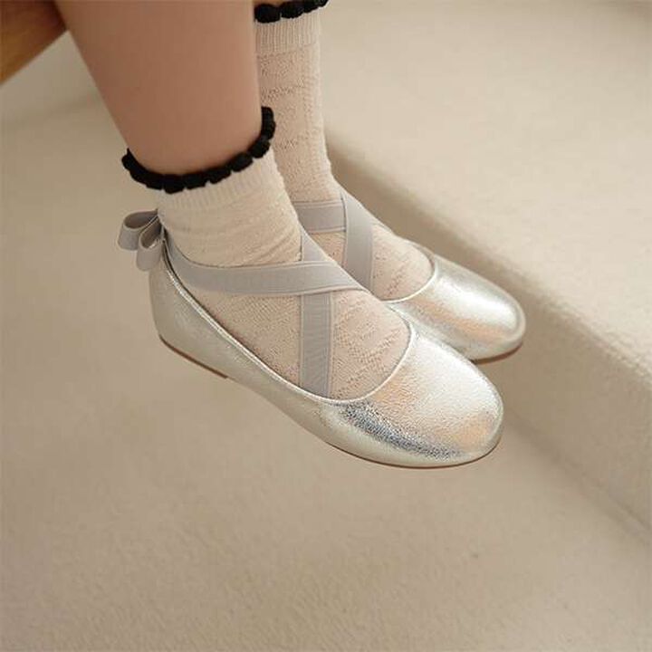 Ballet Shoes,Silver, medium image number 0