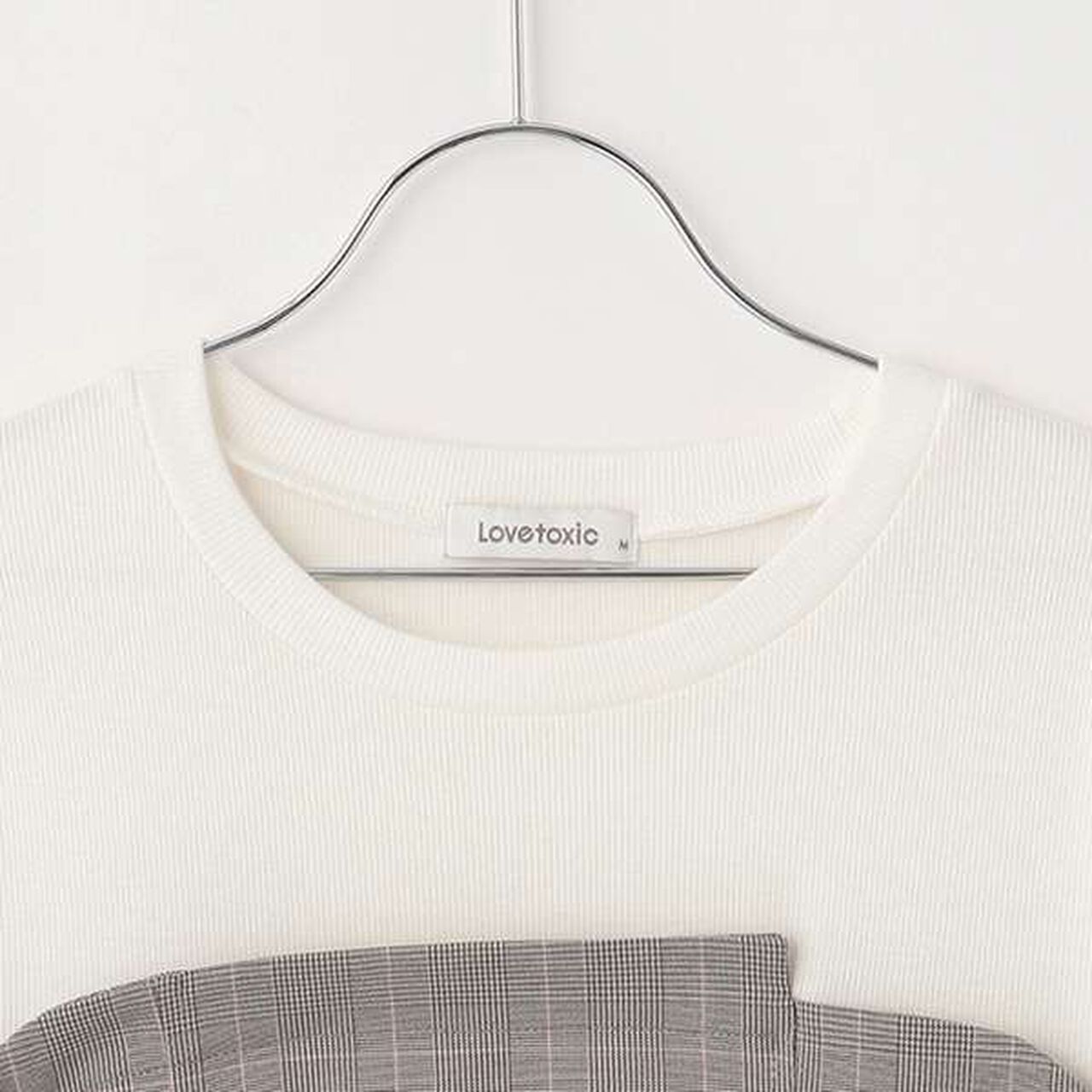 Layered One-Piece Dress,Gray, large image number 4