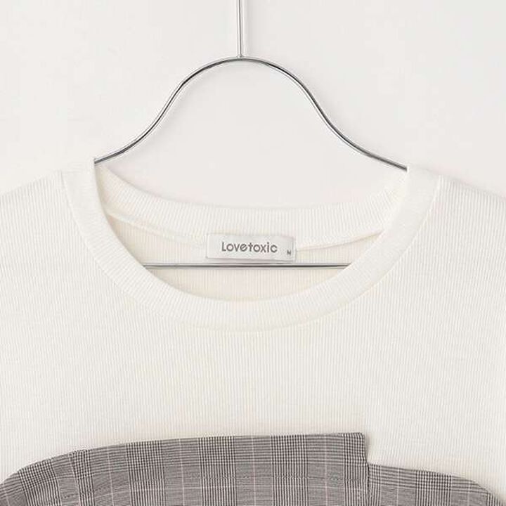 Layered One-Piece Dress,Gray, medium image number 4