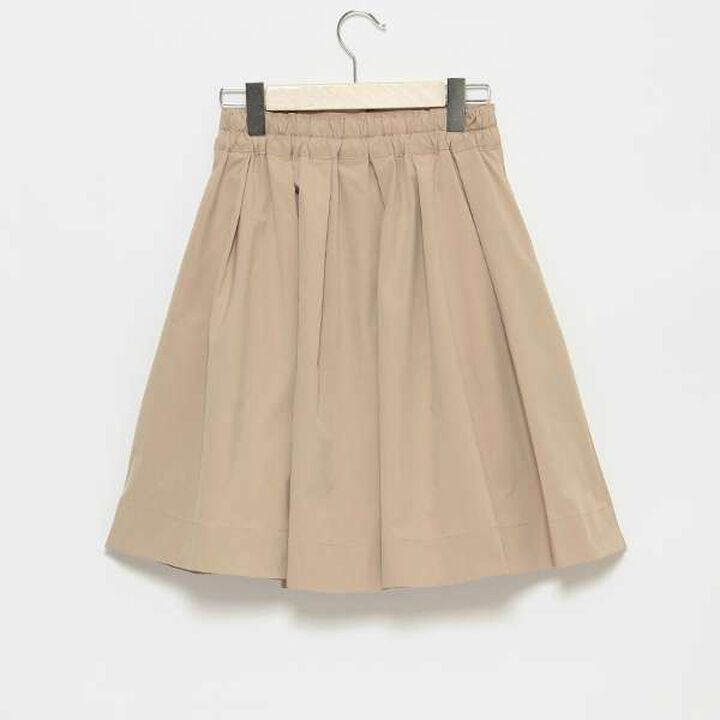 Lace-Up Tuck Skirt,Lavender, medium image number 1