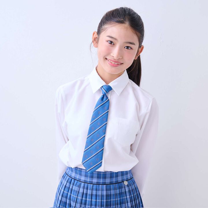 [Graduation Attire] [Wrinkle-Resistant] Point Collar Shirt,White, medium image number 12