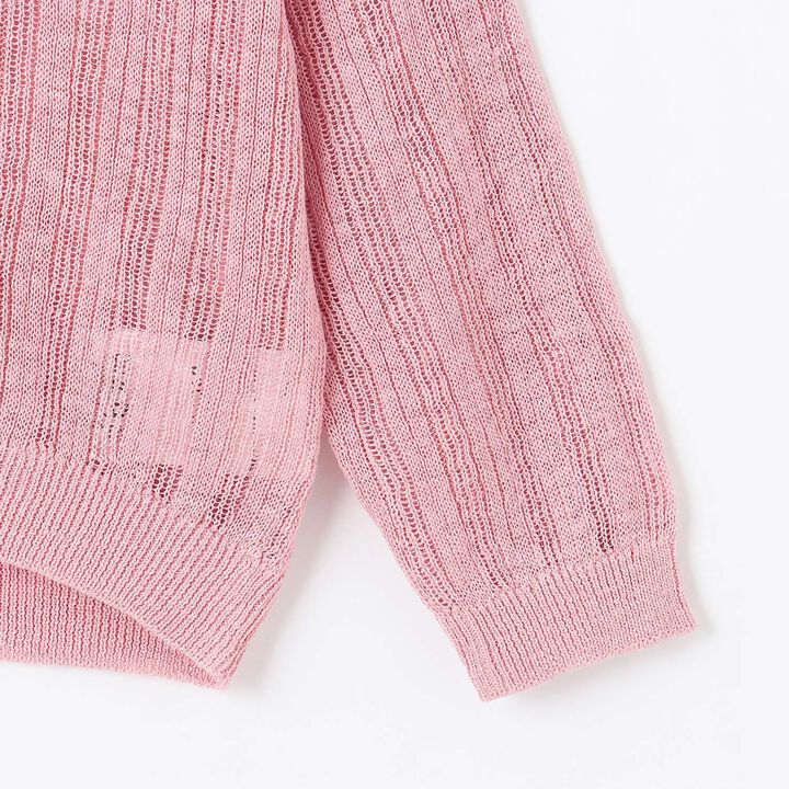 Sheer Cardigan,Cherry Pink, medium image number 12
