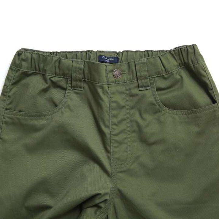Stretch Twill Baggy Pants,Khaki, medium image number 12