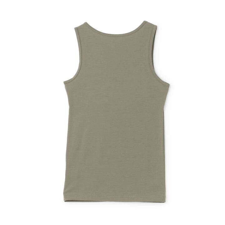 Front Logo Tank Top,Off white, medium image number 1